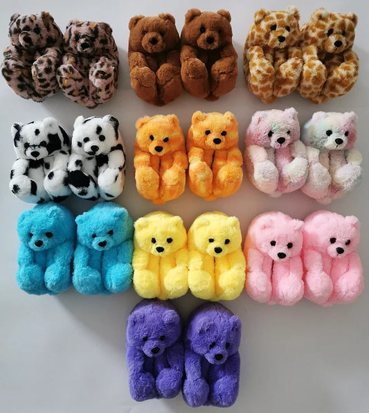 Teddy Bear Slippers