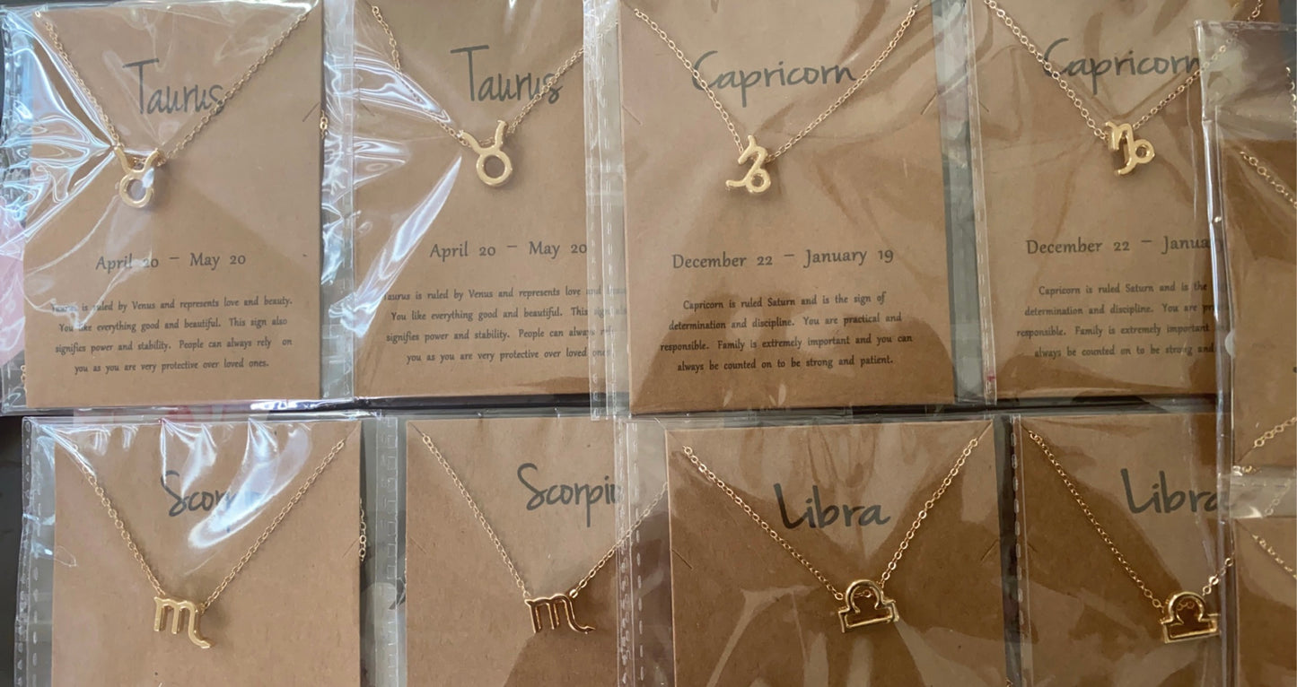 Zodiac Necklaces