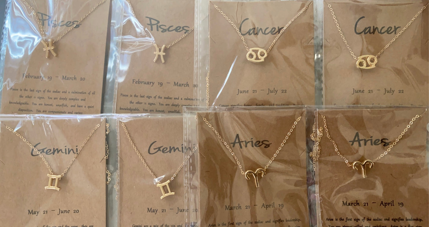 Zodiac Necklaces